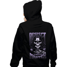 Load image into Gallery viewer, Secret_Shirts Zippered Hoodies, Unisex / Small / Black Respect The DM
