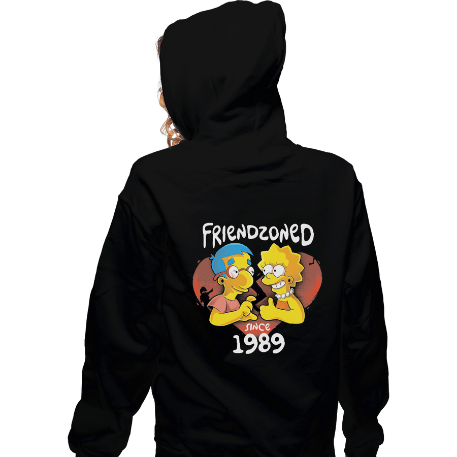 Shirts Zippered Hoodies, Unisex / Small / Black Friendzoned