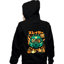 Load image into Gallery viewer, Daily_Deal_Shirts Zippered Hoodies, Unisex / Small / Black Death Has A Name
