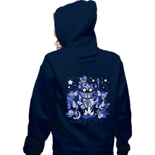 Load image into Gallery viewer, Daily_Deal_Shirts Zippered Hoodies, Unisex / Small / Navy Deep Sleep
