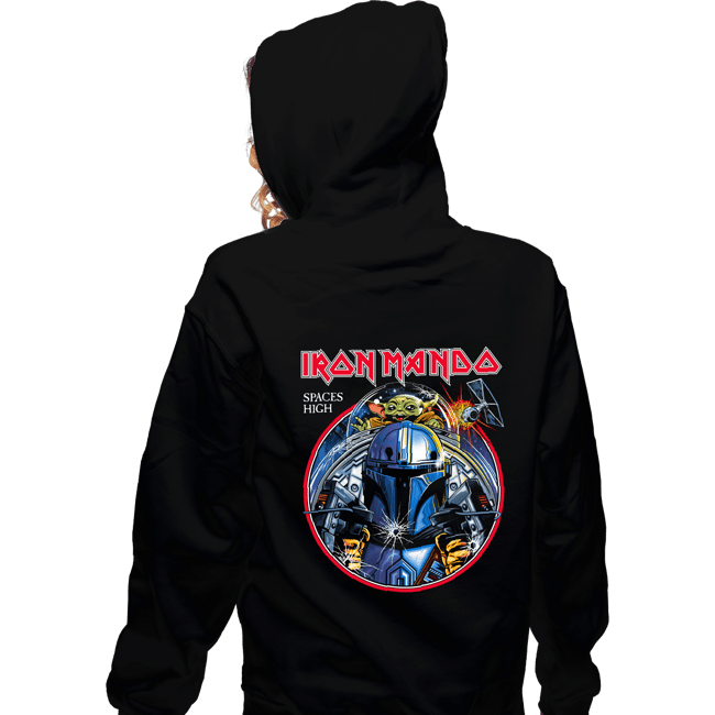 Daily_Deal_Shirts Zippered Hoodies, Unisex / Small / Black Spaces High
