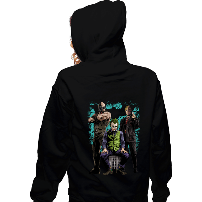 Secret_Shirts Zippered Hoodies, Unisex / Small / Black United Enemies