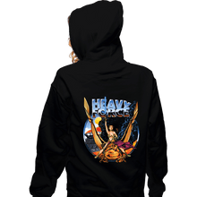 Load image into Gallery viewer, Daily_Deal_Shirts Zippered Hoodies, Unisex / Small / Black Heavy Force
