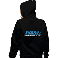 Load image into Gallery viewer, Daily_Deal_Shirts Zippered Hoodies, Unisex / Small / Black Shaka Trek
