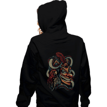 Load image into Gallery viewer, Daily_Deal_Shirts Zippered Hoodies, Unisex / Small / Black Hunger For Power

