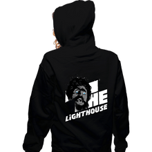 Load image into Gallery viewer, Secret_Shirts Zippered Hoodies, Unisex / Small / Black The Lighthouse
