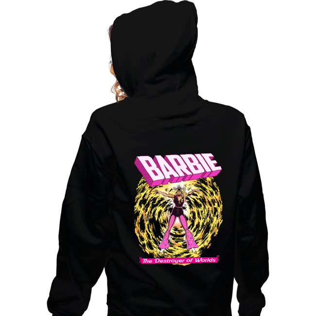 Secret_Shirts Zippered Hoodies, Unisex / Small / Black Dark Barbie