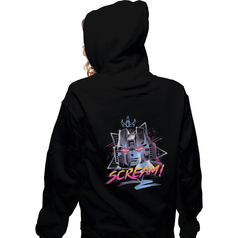Shirts Zippered Hoodies, Unisex / Small / Black Scream!