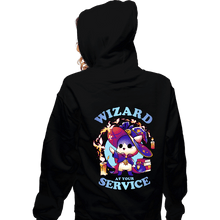 Load image into Gallery viewer, Daily_Deal_Shirts Zippered Hoodies, Unisex / Small / Black Wizard&#39;s Call

