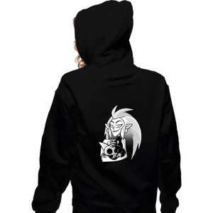 Daily_Deal_Shirts Zippered Hoodies, Unisex / Small / Black The Owl Mother