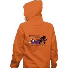 Load image into Gallery viewer, Secret_Shirts Zippered Hoodies, Unisex / Small / Red Go  Directly To Arkham
