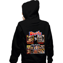 Load image into Gallery viewer, Daily_Deal_Shirts Zippered Hoodies, Unisex / Small / Black Devito Fighter
