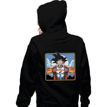 Load image into Gallery viewer, Shirts Zippered Hoodies, Unisex / Small / Black Teen Oozaru
