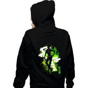 Shirts Zippered Hoodies, Unisex / Small / Black Cosmic Jolyne Cujoh