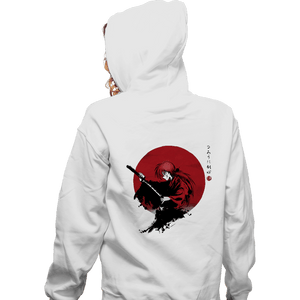 Shirts Zippered Hoodies, Unisex / Small / White Rurouni