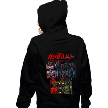 Load image into Gallery viewer, Daily_Deal_Shirts Zippered Hoodies, Unisex / Small / Black Gundam UC
