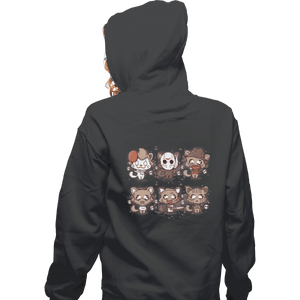 Shirts Zippered Hoodies, Unisex / Small / Dark Heather Kawaii Killers