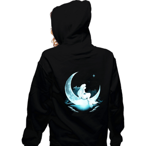 Daily_Deal_Shirts Zippered Hoodies, Unisex / Small / Black Mermaid Dream