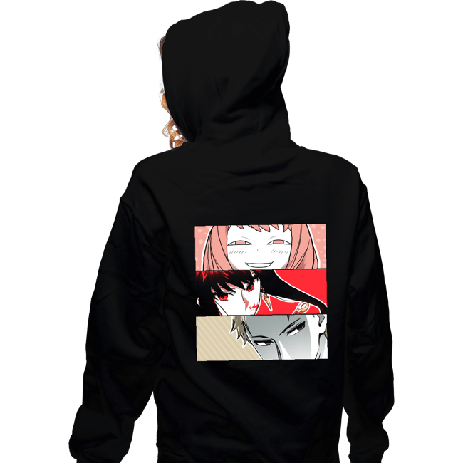 Daily_Deal_Shirts Zippered Hoodies, Unisex / Small / Black Waku Killer Spy