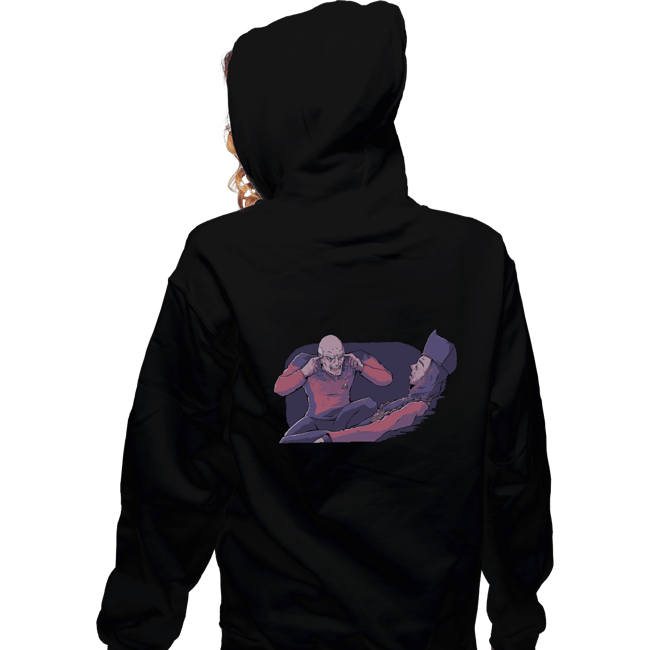 Shirts Zippered Hoodies, Unisex / Small / Black Think Q, Think!