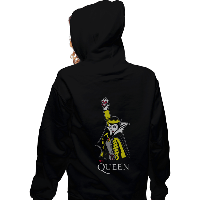 Daily_Deal_Shirts Zippered Hoodies, Unisex / Small / Black Evil Queen