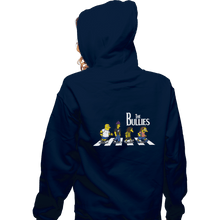 Load image into Gallery viewer, Shirts Zippered Hoodies, Unisex / Small / Navy The Bullies
