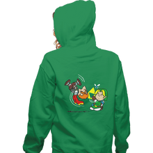 Load image into Gallery viewer, Shirts Pullover Hoodies, Unisex / Small / Irish Green The Triforge Gag
