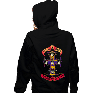 Daily_Deal_Shirts Zippered Hoodies, Unisex / Small / Black Appetite For Destruction