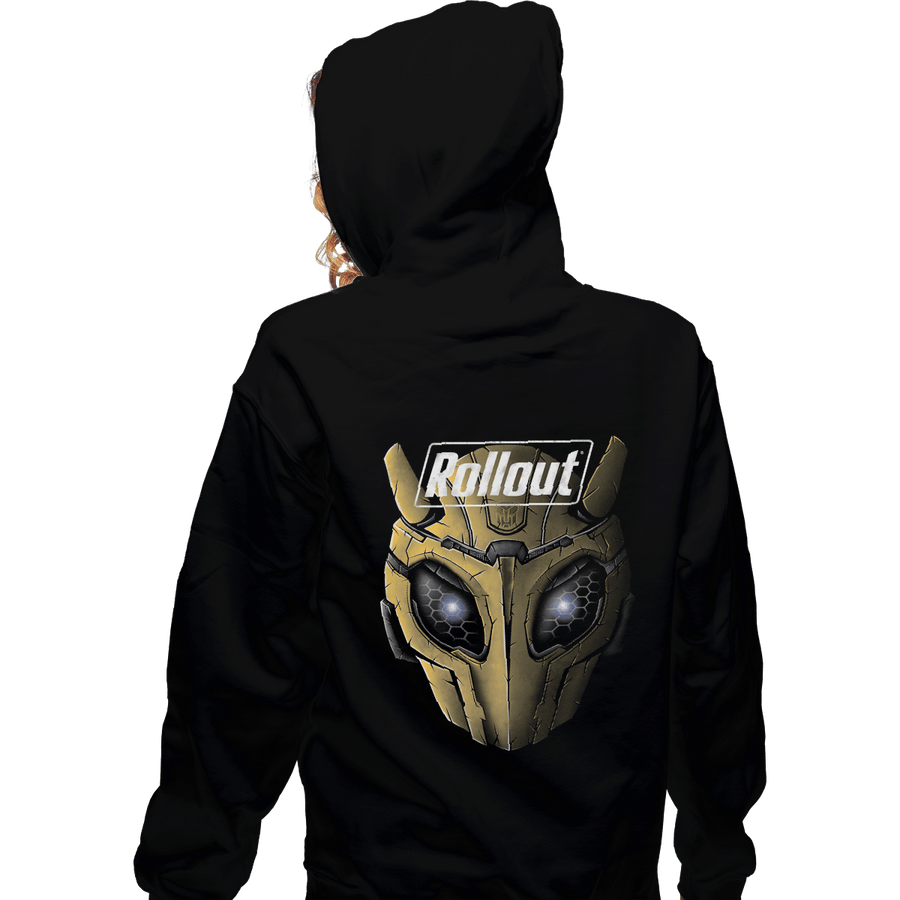 Shirts Zippered Hoodies, Unisex / Small / Black Rollout
