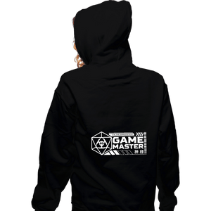 Shirts Zippered Hoodies, Unisex / Small / Black Cyberpunk Game Master