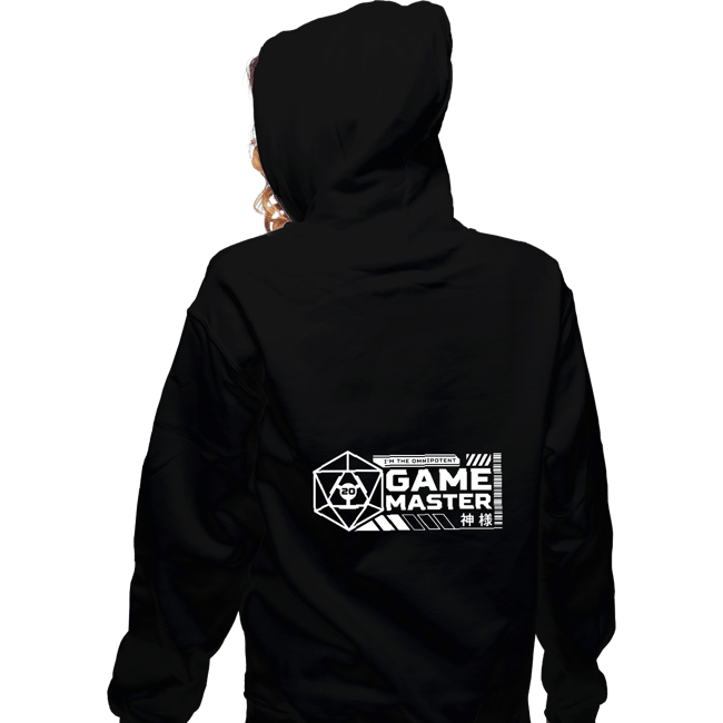 Shirts Zippered Hoodies, Unisex / Small / Black Cyberpunk Game Master