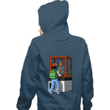 Load image into Gallery viewer, Shirts Zippered Hoodies, Unisex / Small / Indigo Blue Gotta Catch Em All
