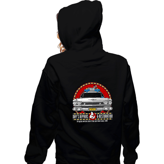 Shirts Zippered Hoodies, Unisex / Small / Black Ray's Repair
