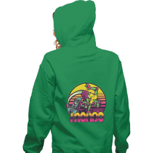 Load image into Gallery viewer, Shirts Pullover Hoodies, Unisex / Small / Irish Green Mondo Gecko
