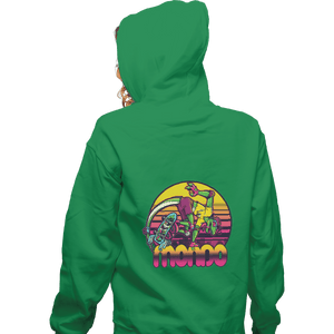 Shirts Pullover Hoodies, Unisex / Small / Irish Green Mondo Gecko