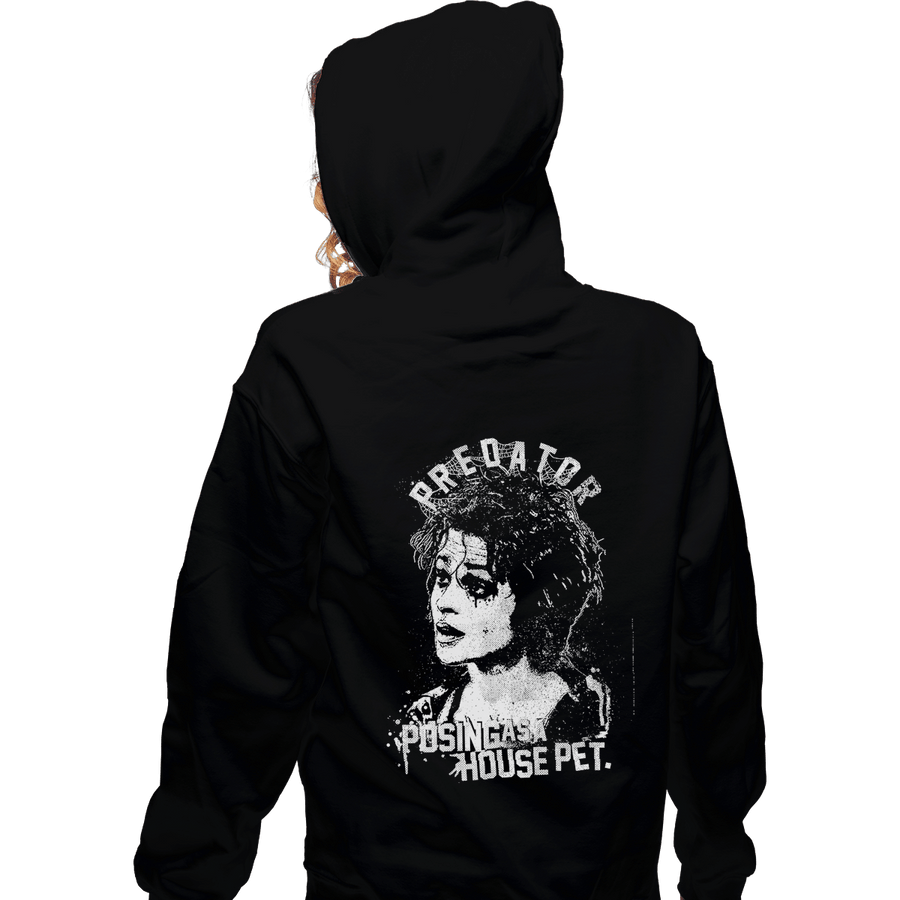Shirts Zippered Hoodies, Unisex / Small / Black Predator