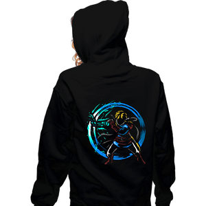 Daily_Deal_Shirts Zippered Hoodies, Unisex / Small / Black Kingom Hero