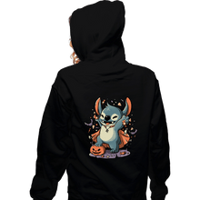 Load image into Gallery viewer, Shirts Zippered Hoodies, Unisex / Small / Black Spooky Candy Experiment
