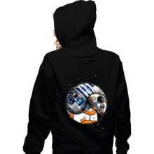 Load image into Gallery viewer, Shirts Zippered Hoodies, Unisex / Small / Black Dao Droid
