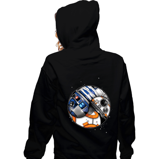 Shirts Zippered Hoodies, Unisex / Small / Black Dao Droid