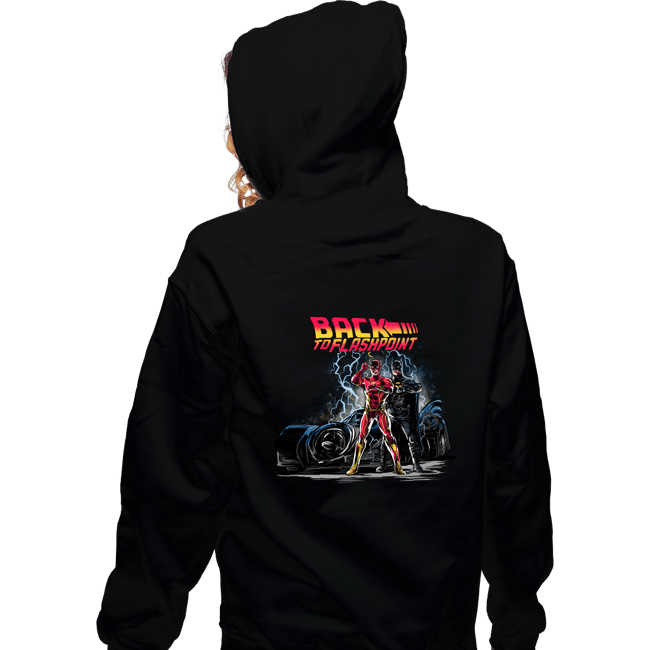 Secret_Shirts Zippered Hoodies, Unisex / Small / Black Back To Flashpoint!