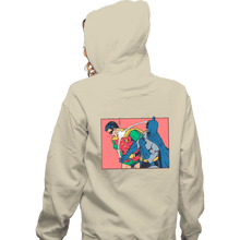 Load image into Gallery viewer, Daily_Deal_Shirts Zippered Hoodies, Unisex / Small / White Everybody Hates Robin
