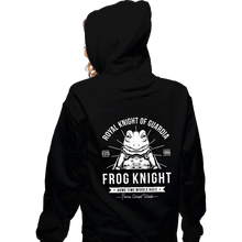 Load image into Gallery viewer, Shirts Zippered Hoodies, Unisex / Small / Black Frog Knight
