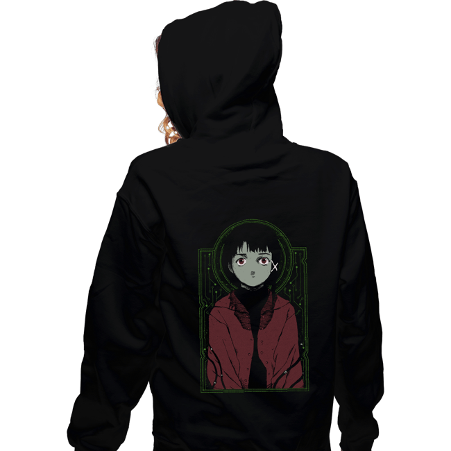 Secret_Shirts Zippered Hoodies, Unisex / Small / Black Serial Experiment