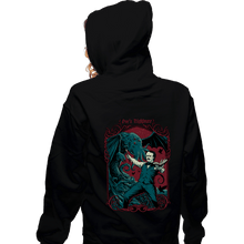 Load image into Gallery viewer, Secret_Shirts Zippered Hoodies, Unisex / Small / Black Poe&#39;s Nightmare
