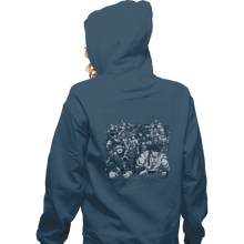 Load image into Gallery viewer, Shirts Zippered Hoodies, Unisex / Small / Indigo Blue Fun With Old Friends
