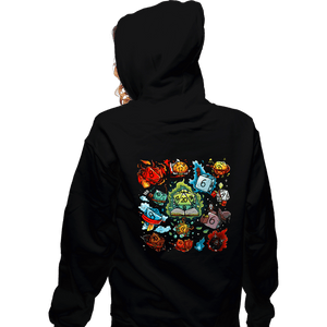Shirts Zippered Hoodies, Unisex / Small / Black World Of Dice