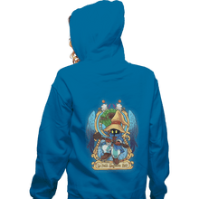 Load image into Gallery viewer, Shirts Zippered Hoodies, Unisex / Small / Royal blue Le Petit Magicien Noir
