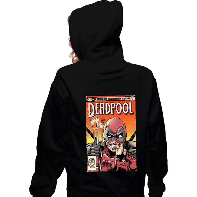 Secret_Shirts Zippered Hoodies, Unisex / Small / Black Wolverine Parody