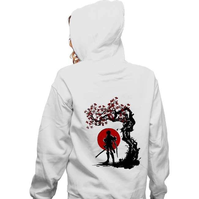 Shirts Zippered Hoodies, Unisex / Small / White Titan Shifter Under The Sun